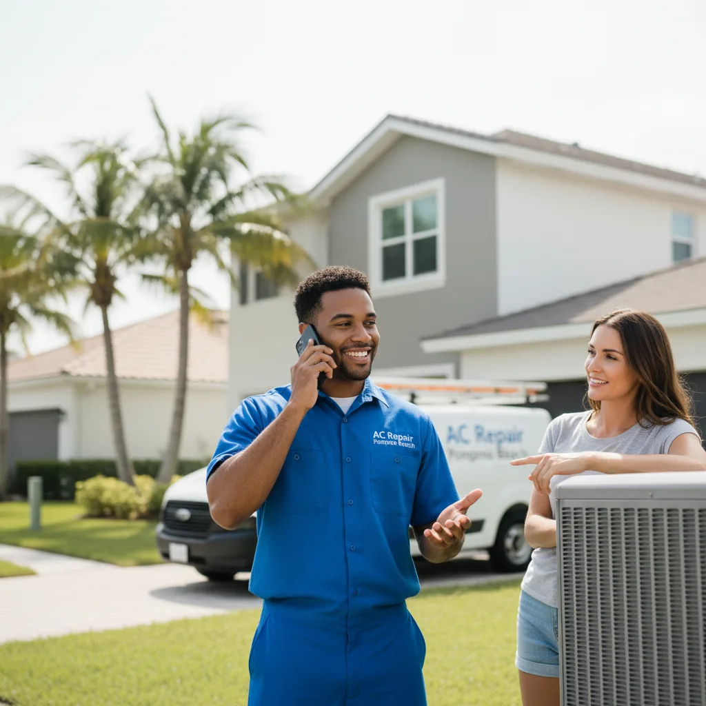 AC Repair Pompano Beach customer support in Hayes